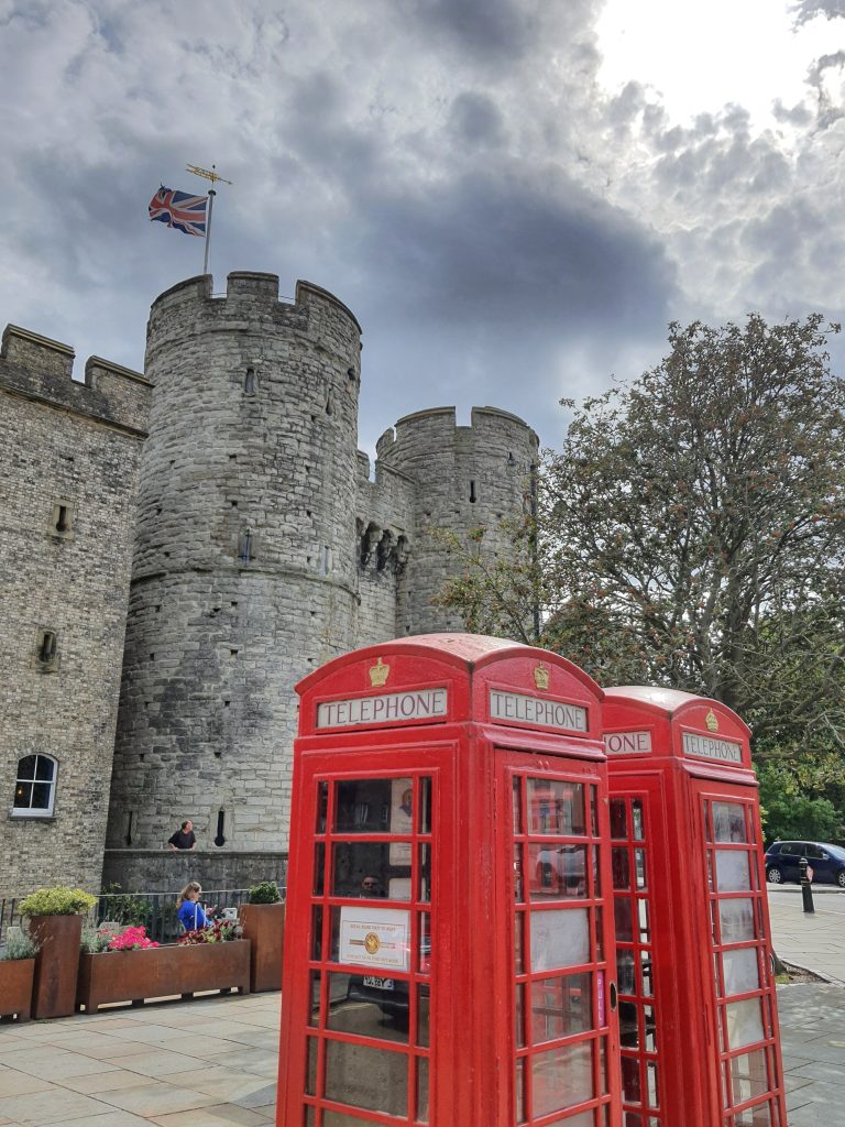 westgate towers on a weekend in Canterbury and Whitstable
