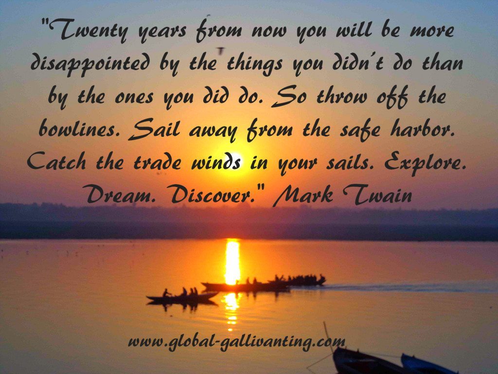 mark twain sunset