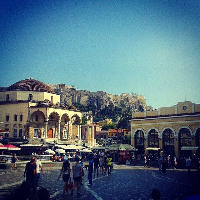 athens monaskiraki square