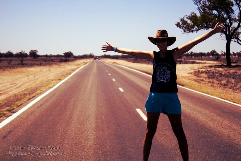 The feeling of space and freedom out here is intoxicating. You could stand in the middle of the road like this for hours and not see another vehicle