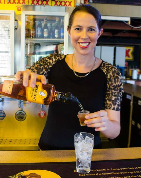 working in an Australian pub