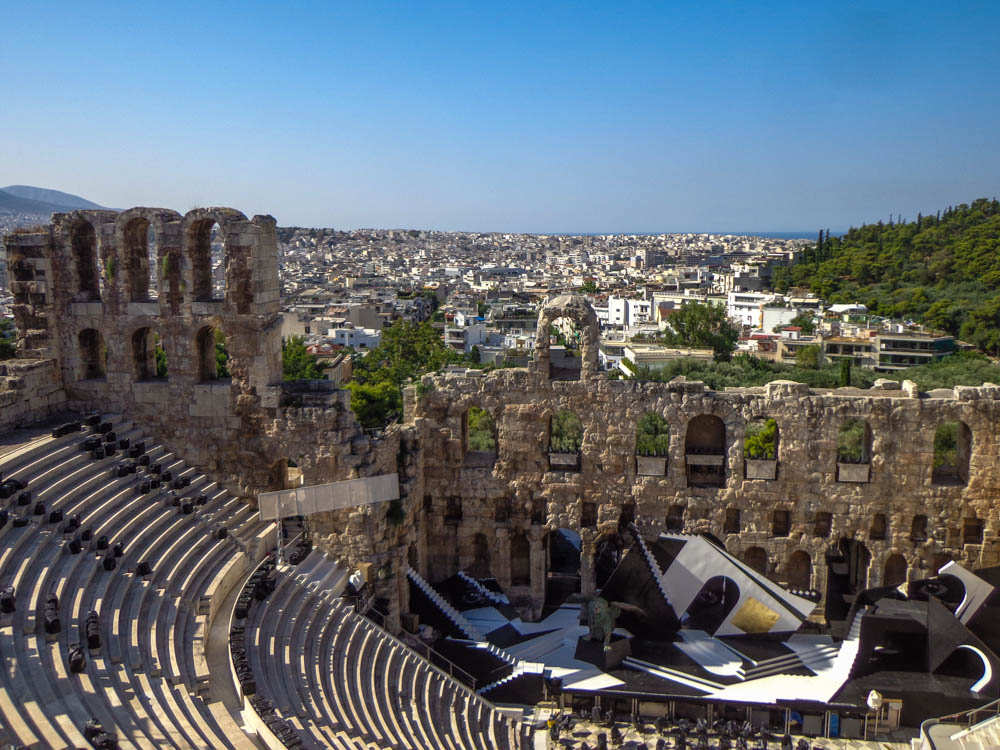 odeon of herodes atticus theatre acropolis