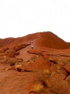 climbing ayers rock uluru