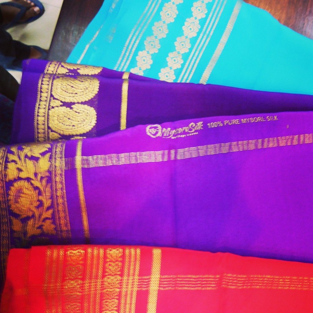 Mysore silk sarees