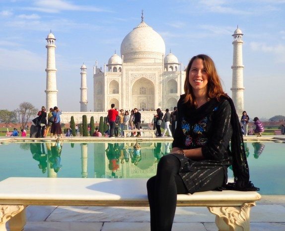 Me at the Taj Mahal on my first visit in Feb 2013