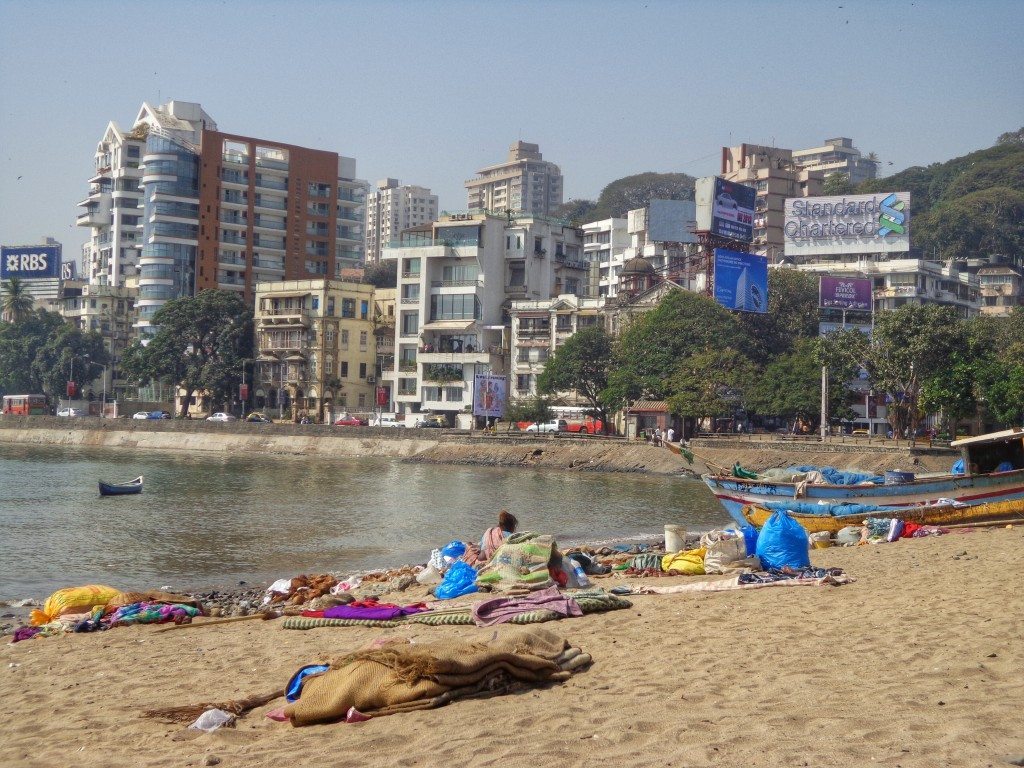 Mumbai is a city where you can really see the contrast between rich and poor