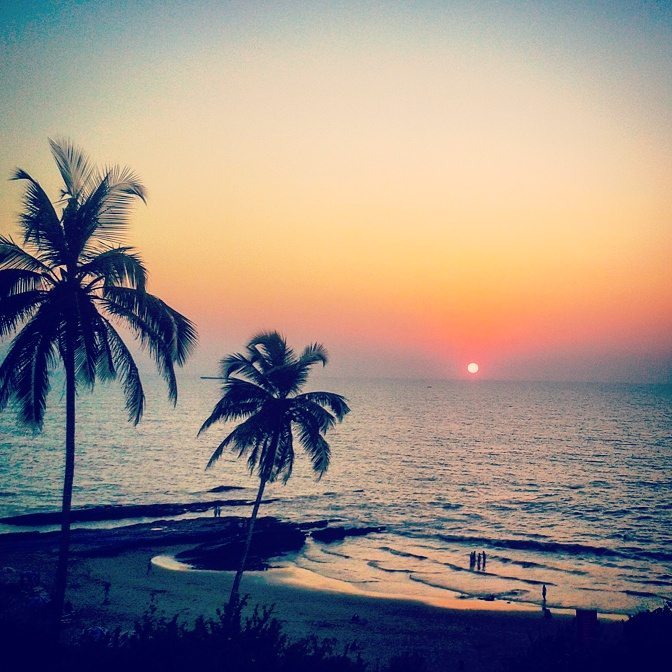 goa sunset