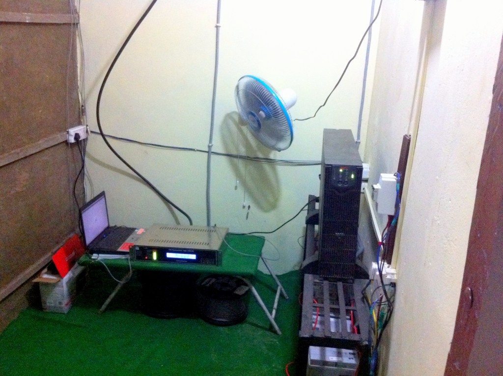 the power room of our station
