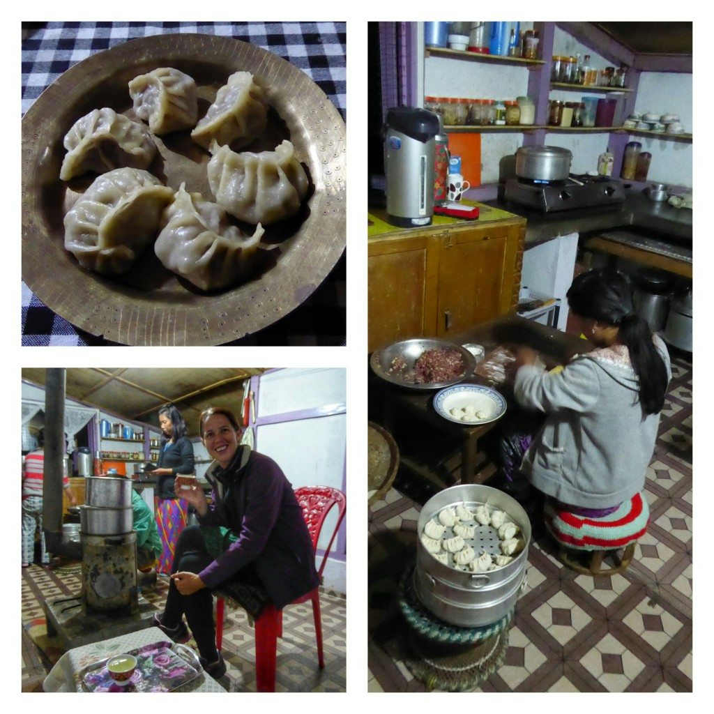 Tibetan food at our homestay in Bomdila with Holiday Scout