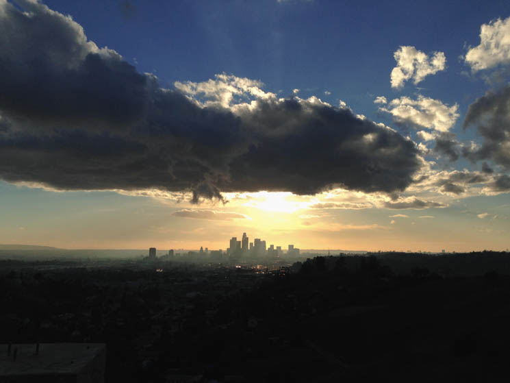 Views over LA from Griffith Park