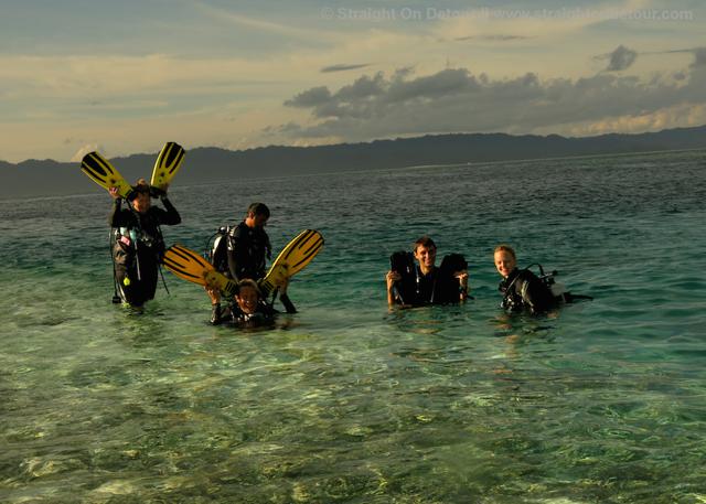 prue and becks diving