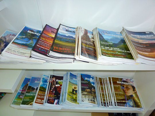 Back issues of SEA Backpacker