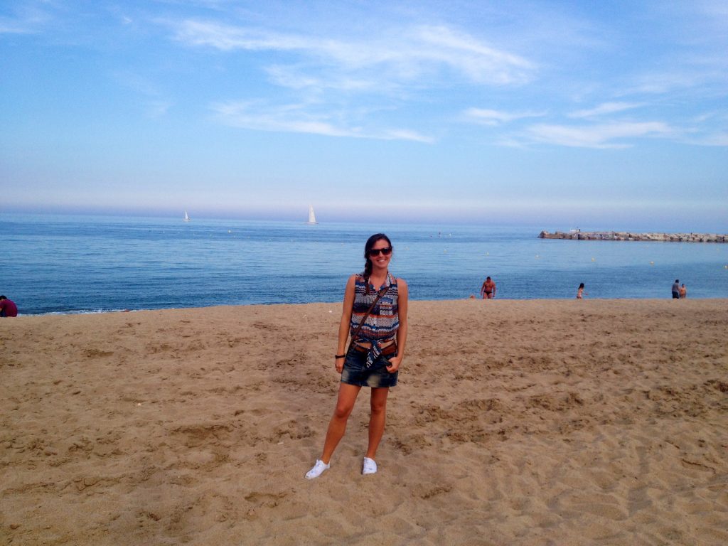 Me in Barcelona