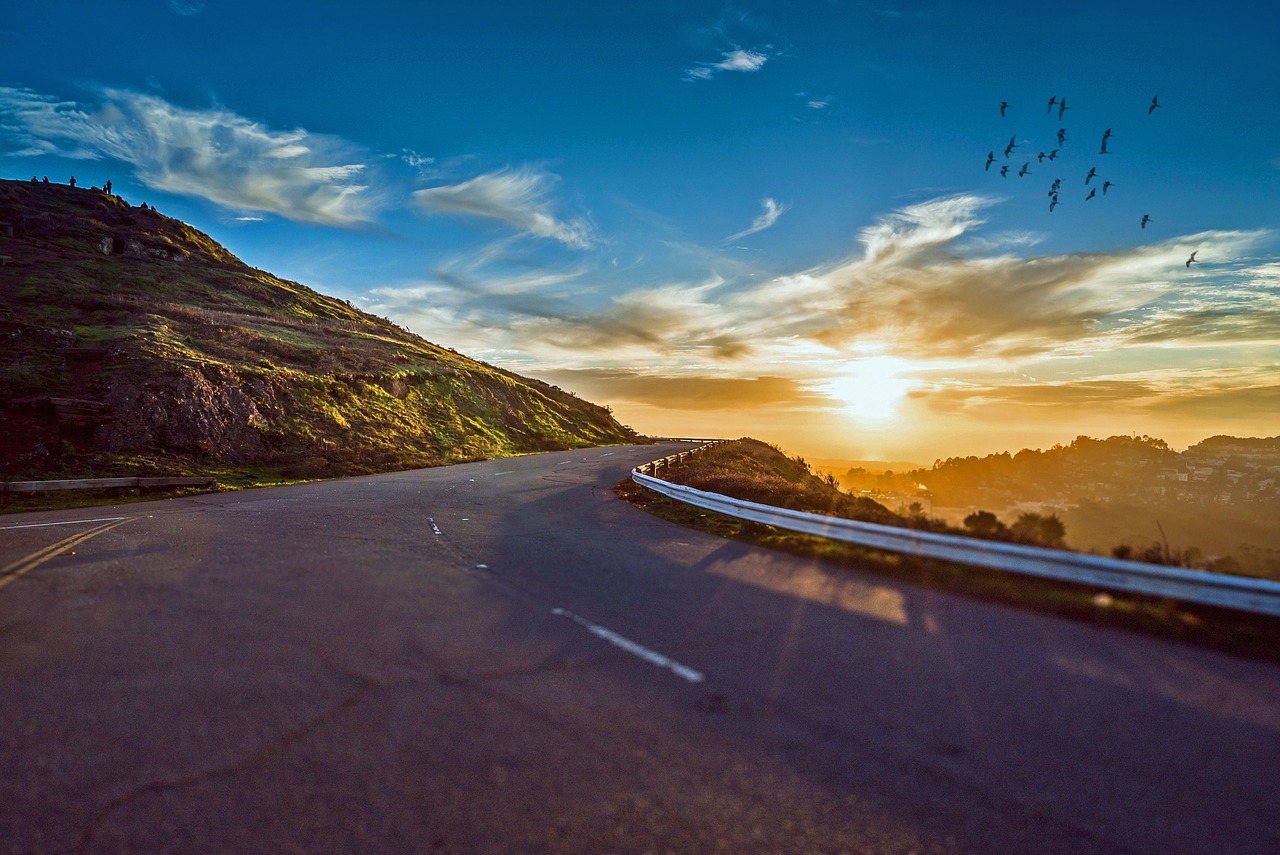 On the road