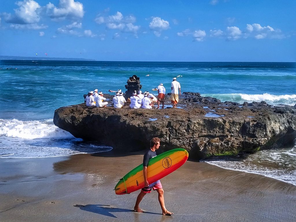 surfing and spirituality on my perfect active 2 week Bali itinerary