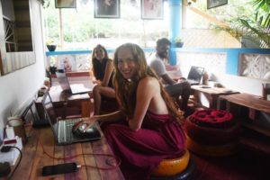 greenspace coworking hostel vagator