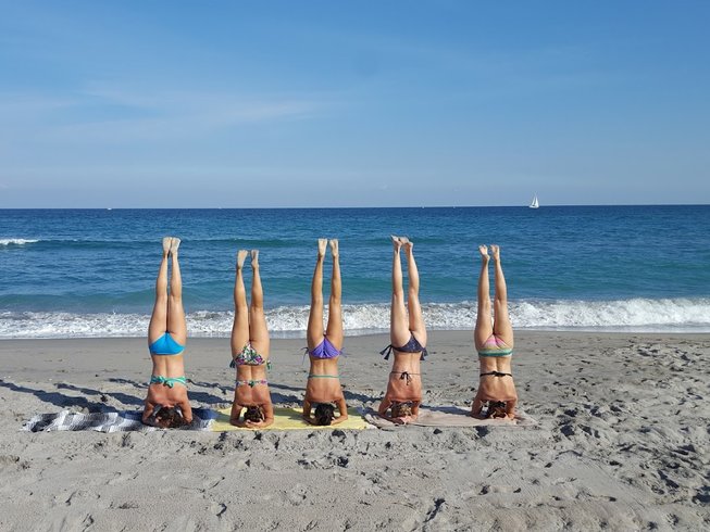 zen den beach handstands florida