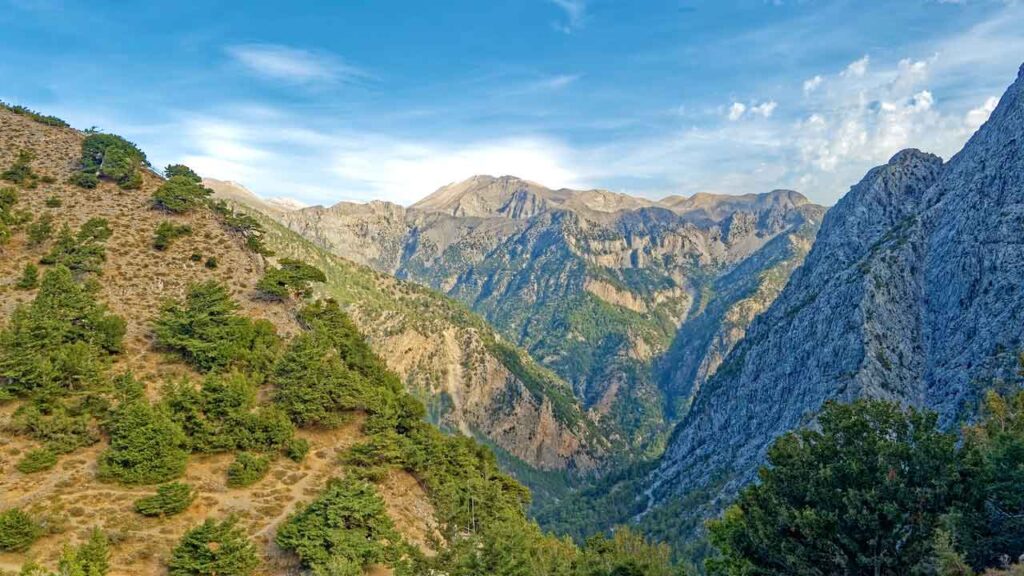 Samaria Gorge, Crete. Photo by Makal on pixabay