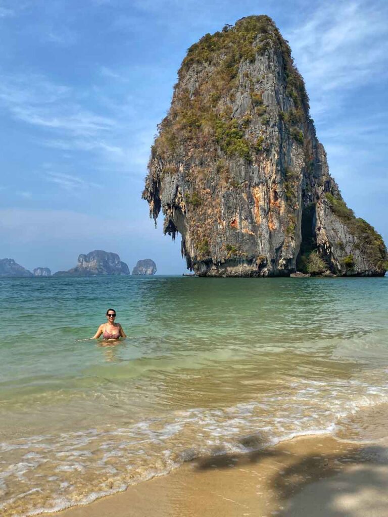 anna at phra nang beach railay krabi
