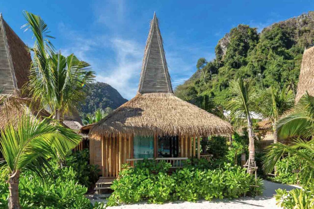 unique tropical rooms at the Phi Phi Coco beach resort on Koh Phi Phi, Krabi