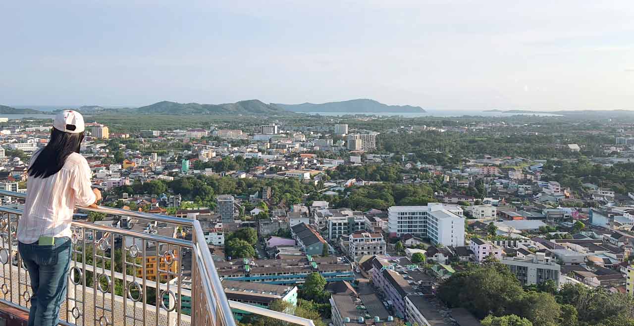 rang hill viewpoint over phuket